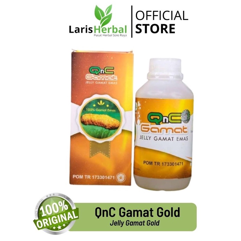 ORGINAL QnC Jelly Gamat Gold 300ml