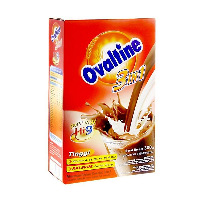 

OVALTINE 3 IN 1 300G COKELAT