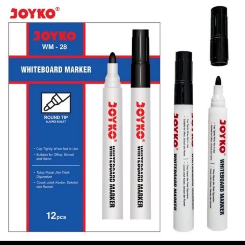 

spidol.white.bord.marker.joyko.WM 28.isi12pcs