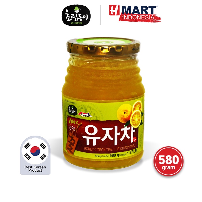

Honey Citron Tea 580g - Minuman Konsentrat Jeruk Sitrun dengan Madu