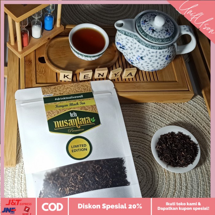 

⭐COD⭐ Kenyan Black Tea limited edition teh nusantara teh hitam 30 gram
