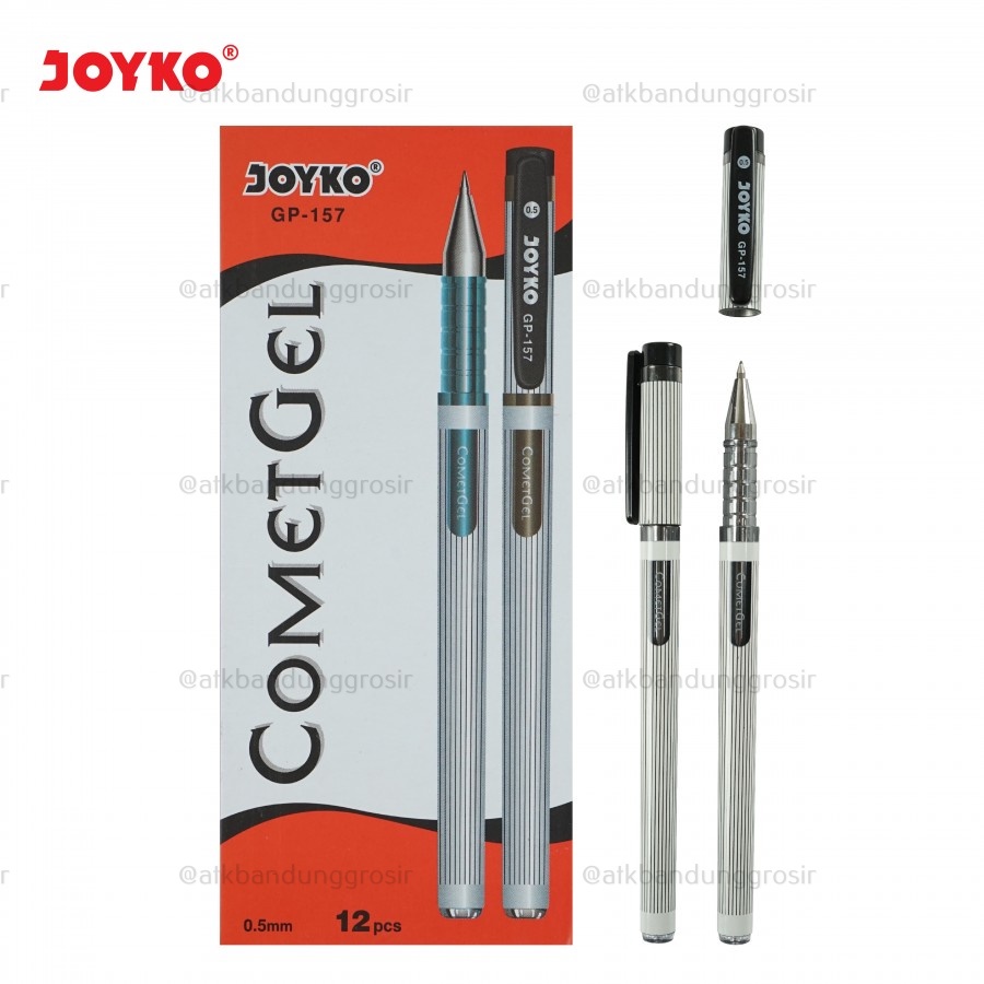 

Pulpen Gel Joyko Gp-157 Comet Gel 0.5 mm Gel Pen - Satuan