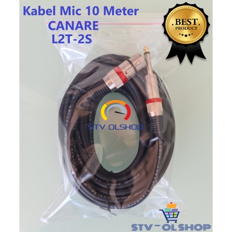 Kabel Mic 10 Meter Full / Kabel Audio Mic Canare