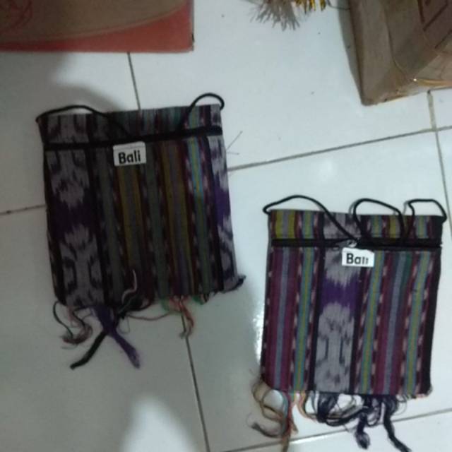 Tas selempang mini tenun bali oleh oleh souvenir bali