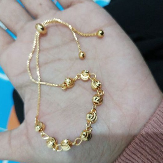 gelang tangan titanium Anti luntur 24k