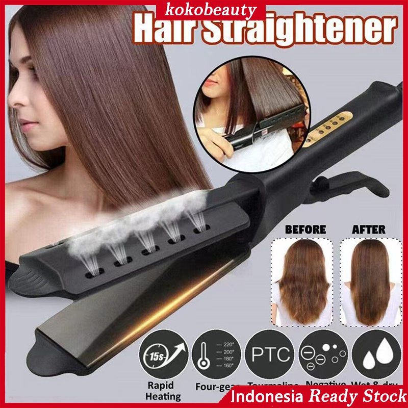 Catok BAILU EGRET Ion Flat Iron Rebonding Smoothing Salon Ionic Flat Iron Hair Straightener