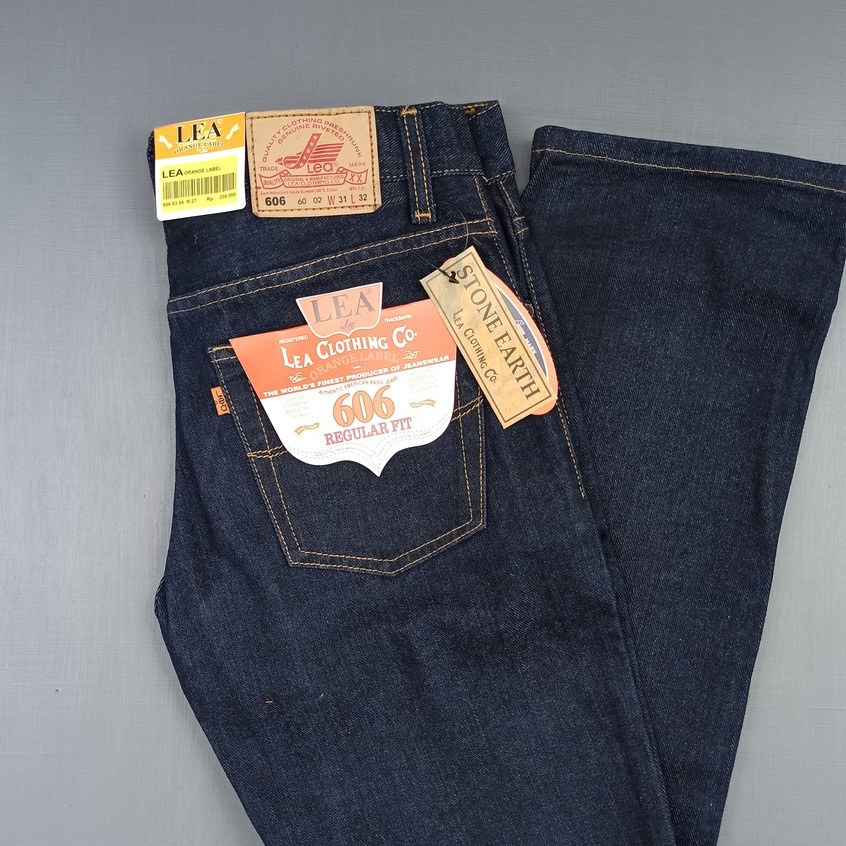 BIG SIZE JUMBO JEANS LEA 606 ORIGINAL PRIA GEMUK GENDUT JINS REGULER JEANS BASIC TERBARU BERKUALITAS LEMBUT NYAMAN