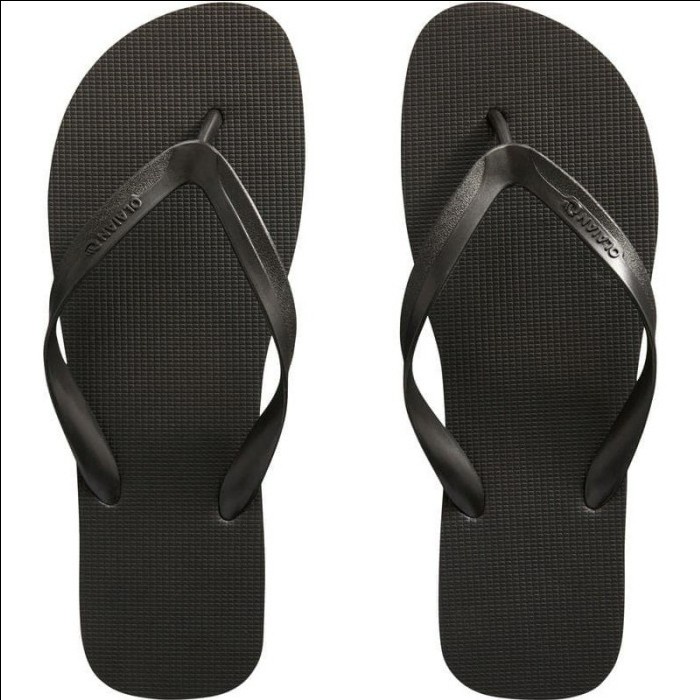 Olaian Sandal Pria Hitam Decathlon - 8486008 - 39-40