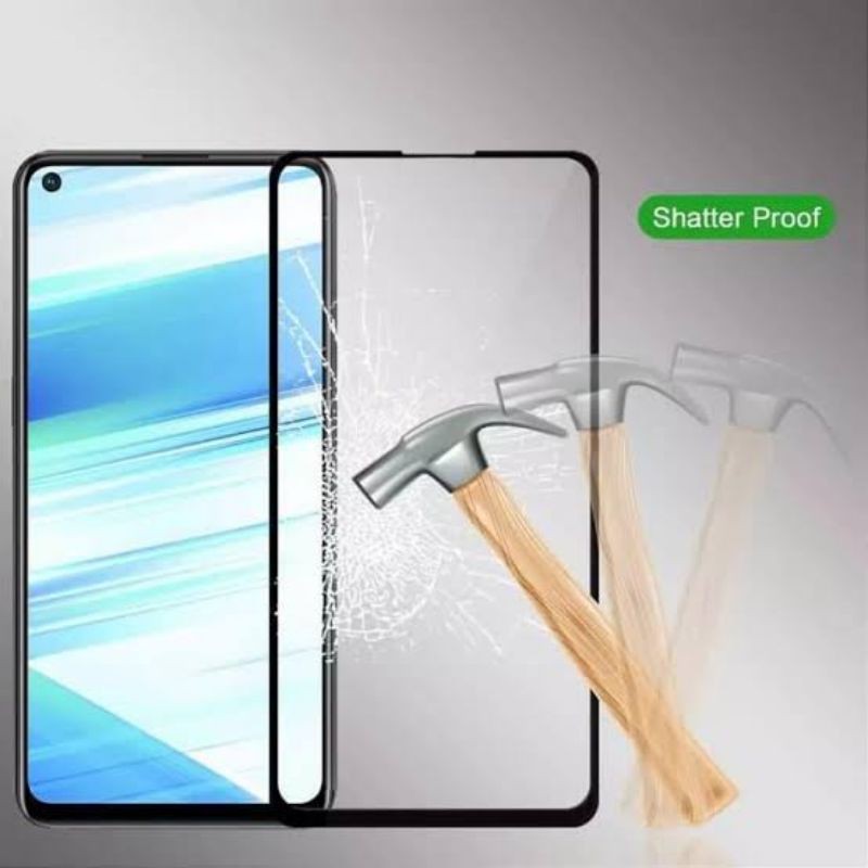 Tempered glass Realme 5/5i/C3/C2/A1K/ X/XT/X2/Realme 6/6 pro/Realme 7/7i/7 pro Antigores Full