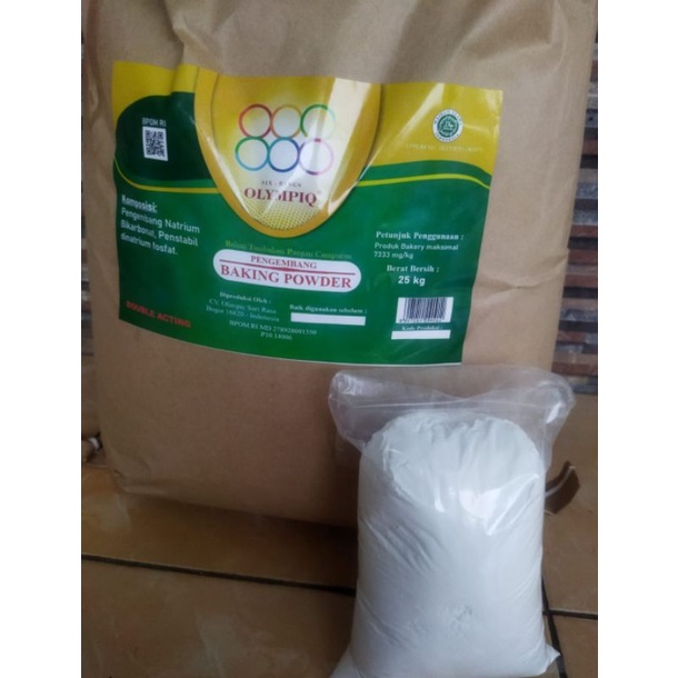 

Baking Powder Olympiq Double Acting 1Kg Termurah
