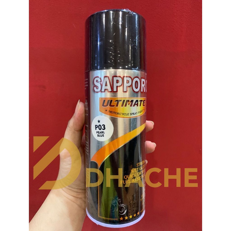 Sapporo Ultimate P03 Pearl Blue Pearl Series / Cat Spray Semprot Aerosol Terbaik