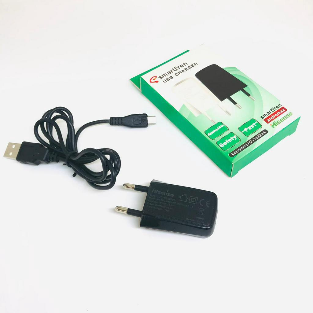 CHARGER SMARTFREN MICRO ANDROID UNIVERSAL MOBILE PHONE ALL TYPE COMPATIBLE CASS