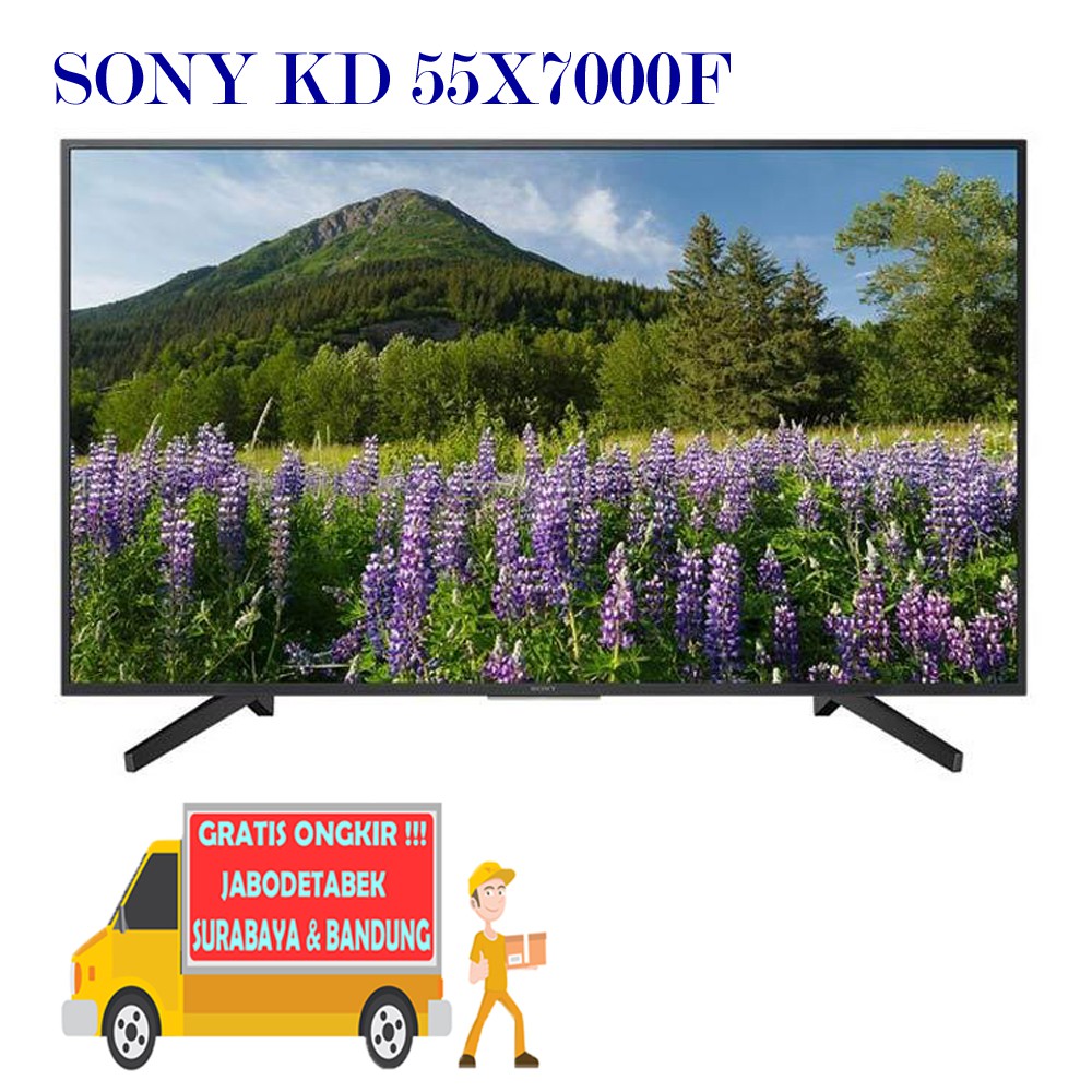 SONY 55X7000F UHD 4K Smart TV LED 55 Inch  Pengiriman Jabodetabek, Surabaya&Bandung