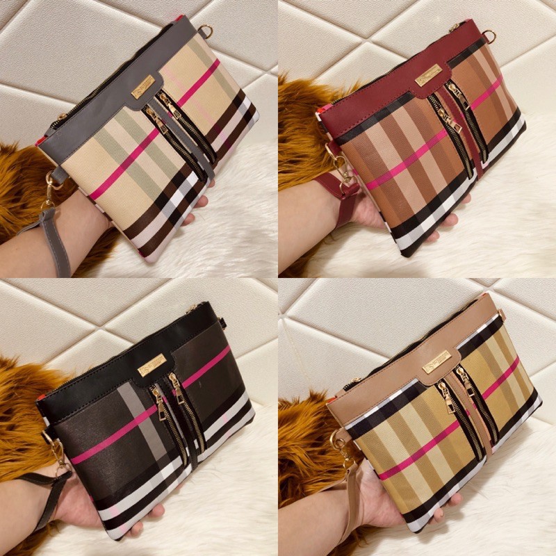 [PROMO] Handbag Burberry Wanita / Clutch Burberry Cewek Murah
