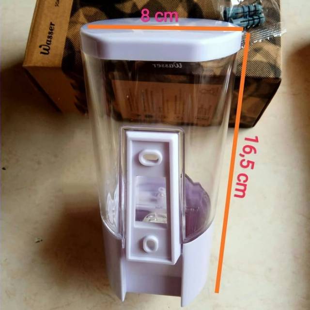 Tempat Sabun Cair Wasser / Soap Dispenser Wasser / Dispenser Sabun