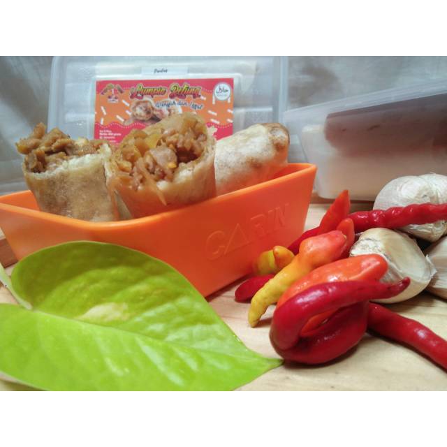 

Lumpia betung pedas
