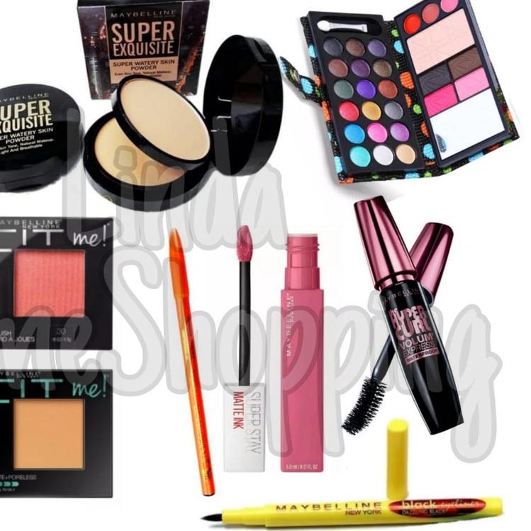 ☞ Paket Kosmetik Mayline murah lengkap / Paket Set Maybeline Super Komplit / PAKET KOSMETIK 4IN1 (p.