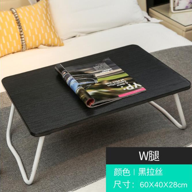 NWDESK Meja Lipat Serbaguna Laptop Portable Desk Minimalist Design - I042767 - Black