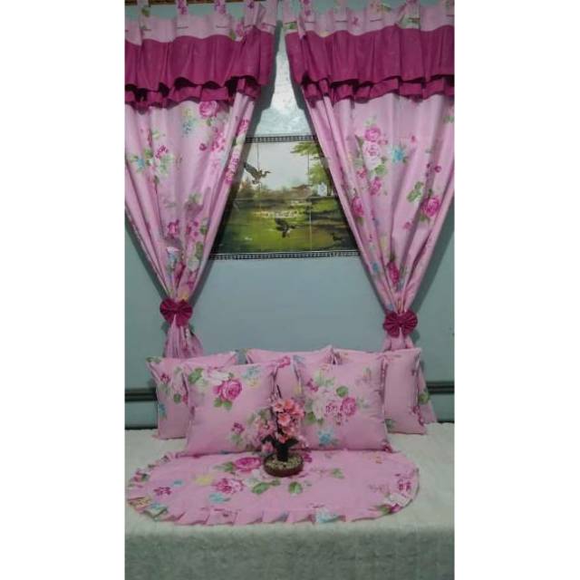 Gorden ring rumbai / gorden pintu jendela