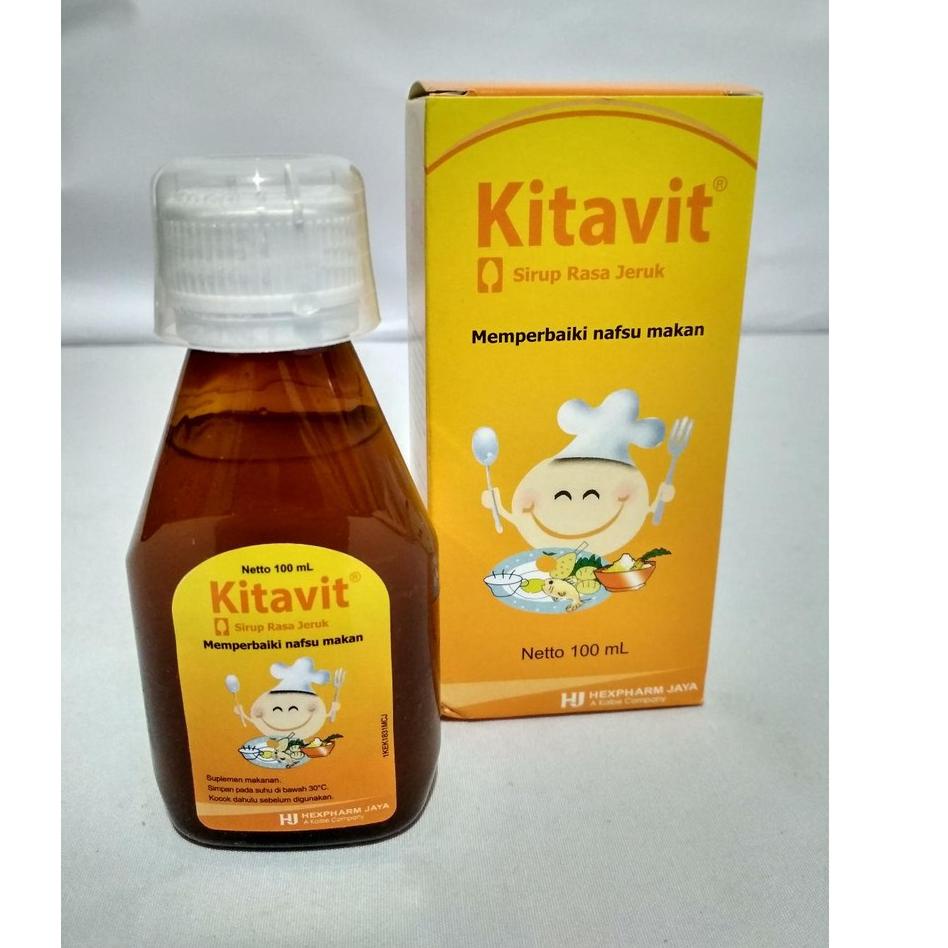 

(Ready stok) KITAVIT SIRUP 100 mL ➶ Best ♪ヽ