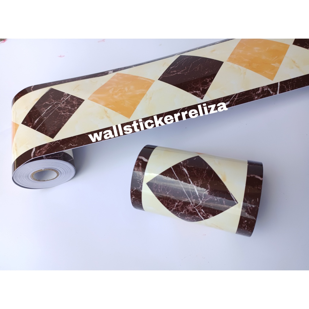 RELIZA WALL BORDER GLOSSY WBS 10 CM X 10 M  WALLBORDER LIST TEMBOK G31