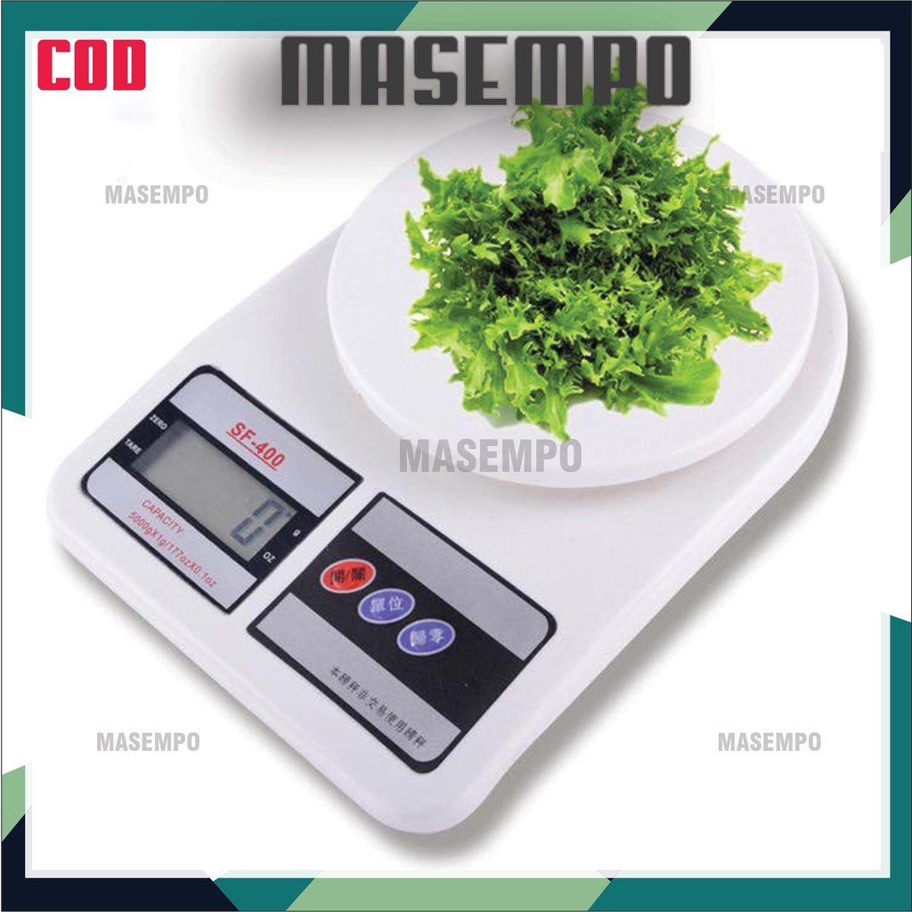 Timbangan Dapur Digital / Electronik Kitchen Scale / Timbangan Kopi 7 10 kg /LSH-SF- 400