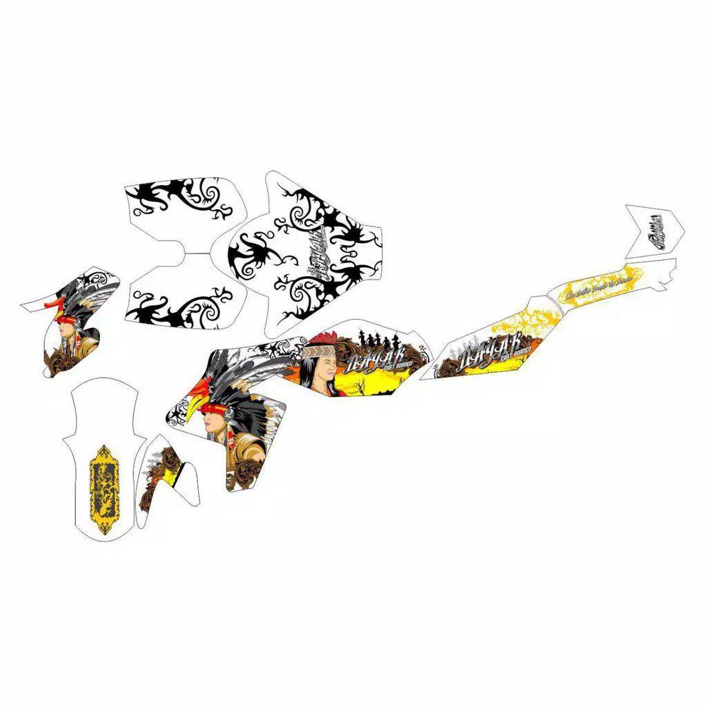 VIXION NVL Decal Sticker - Decal stiker Full Body VIXION NVL ip. 06 BISA CUSTOM