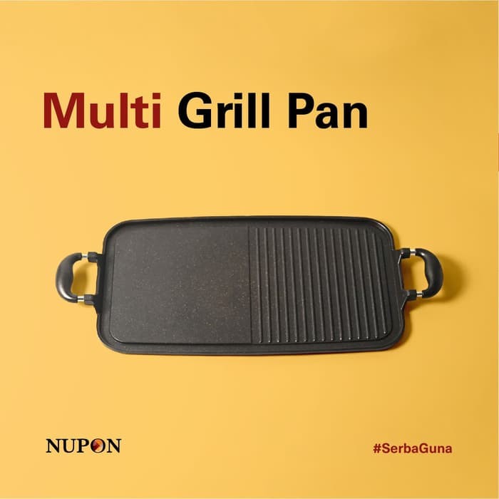 GARANSI Multi Grill Pan NUPON Multifungsi Alat Panggang dan Goreng BBQ