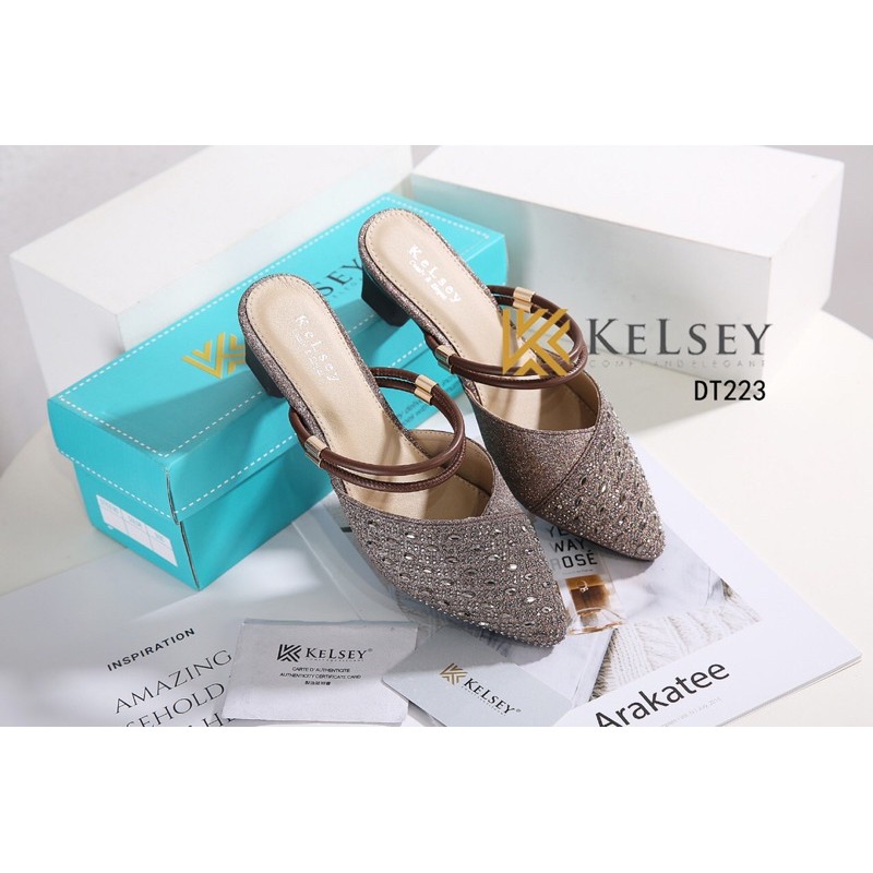 Kelsey Sepatu Heels 5cm Wanita DT223 Sepatu Hak Tahu