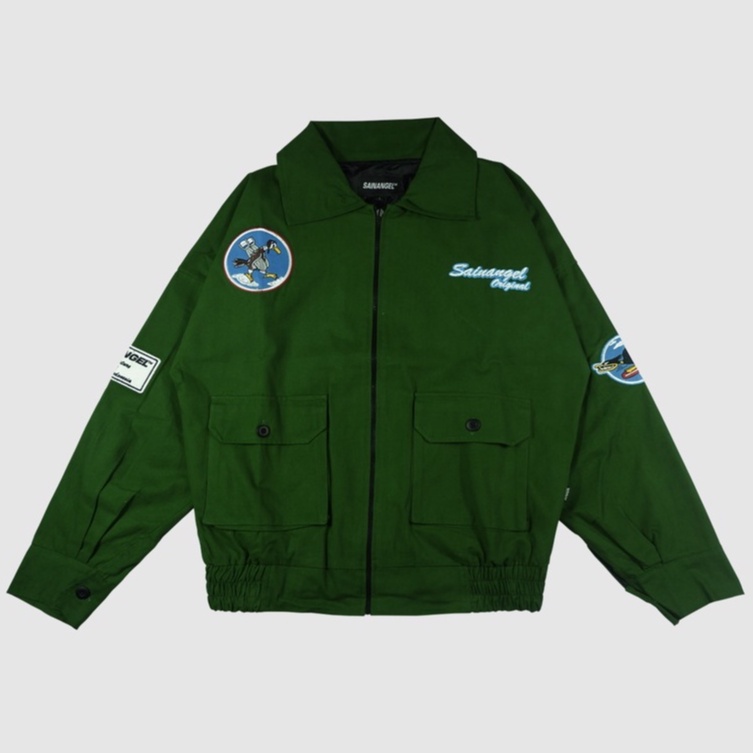 Sainangel Flight Jacket Green