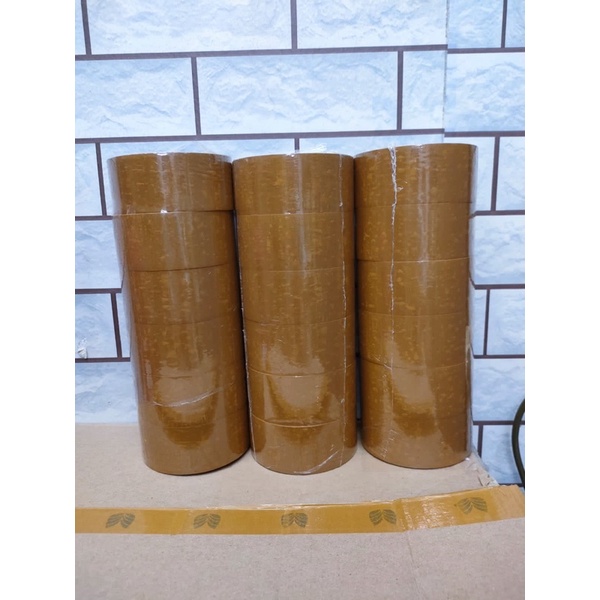 Lakban merk My Tape coklat uk 45 x 100yard/ Lakban coklat my tape murah/ Lakban packing