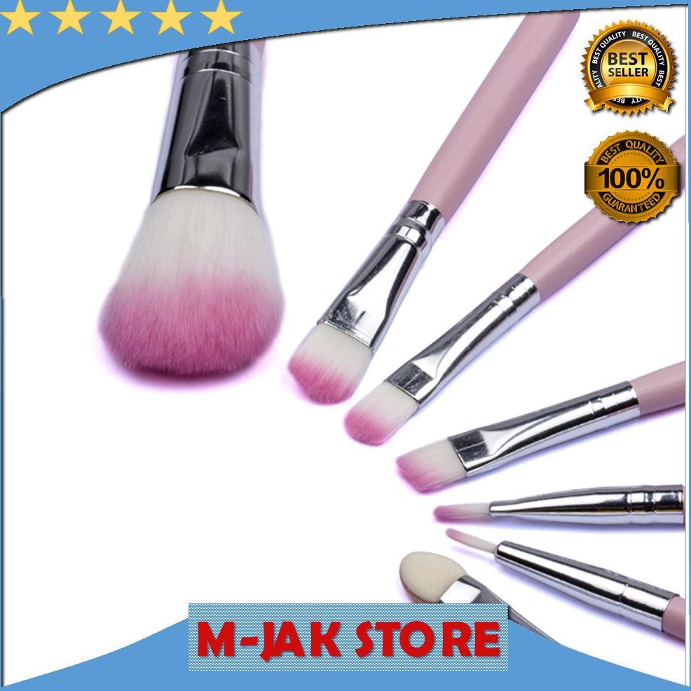 Kuas Makeup Hellokitty Set Isi 7 Brush Makeup Lucu Box Cantik