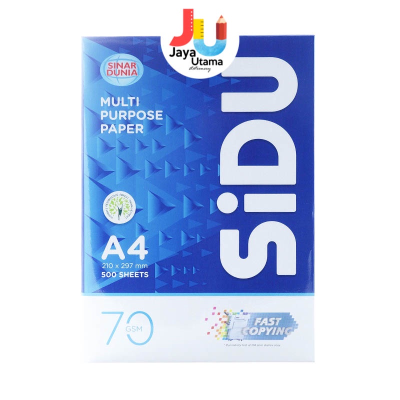 

HVS A4 Sinar Dunia 70 gr (1 RIM - Khusus Online)