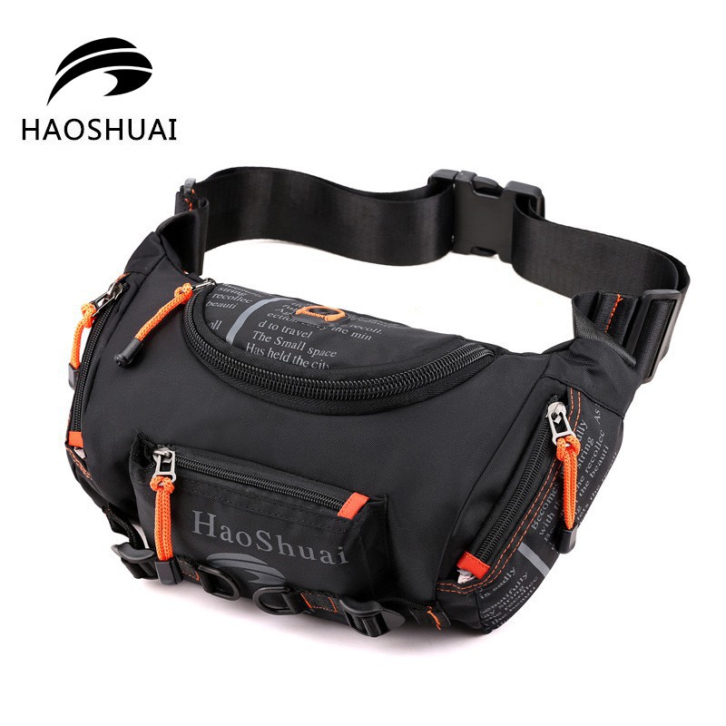 COD  DEMS  HAOSHUAI 5130 Waist Bag Tas Selempang Anti Air