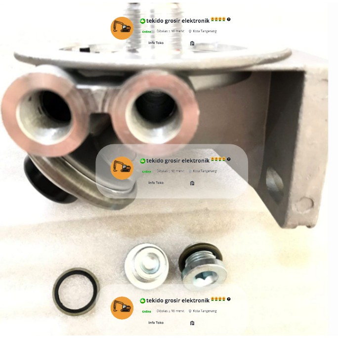 Head filter Bomag BW211 BW212