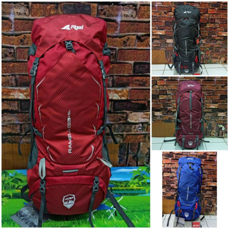 Tas Carrier Rei Talamau 60L Tas Gunung Rei Talamau 60 Liter