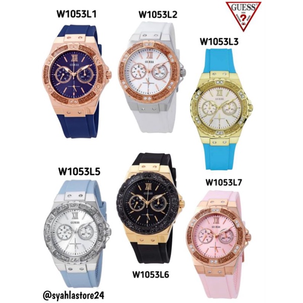 JAM TANGAN GUESS Type W1053L1, W1053L2, W1053L3, W1053L5, W1053L6, W1053L7