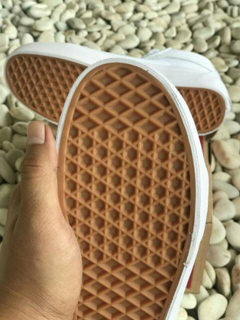 OBRAL VANS PREMIUM SK8 HIGH FULL WHITE WAFFLE DT