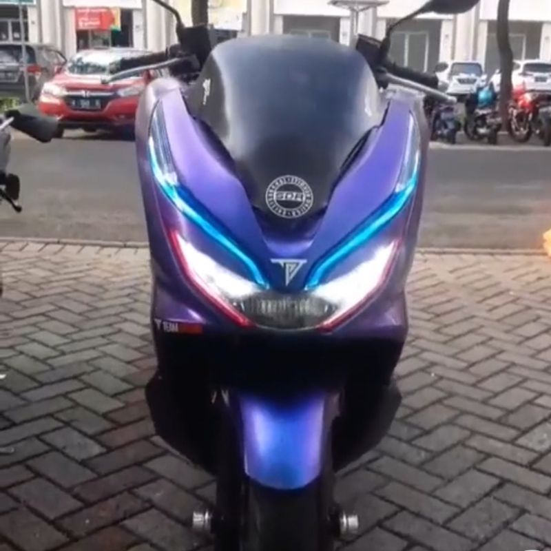 Stiker Alis pcx 150cc polos atas bawah terbaru