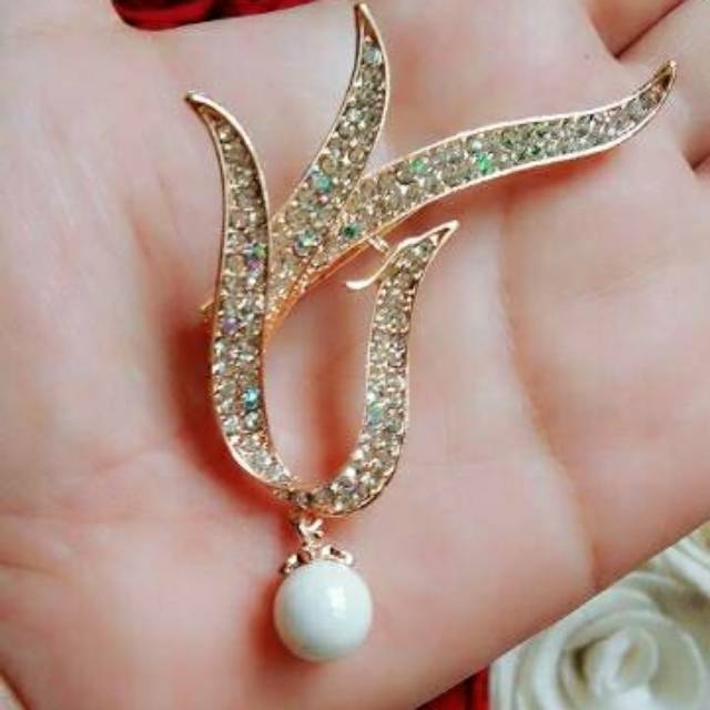 12PCS BROS KOREA IMPORT FULL SWAROSKY LUSINAN