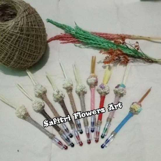 

Pena Rustic / Pena + Bunga Kering /pena Cantik / Peba Unik