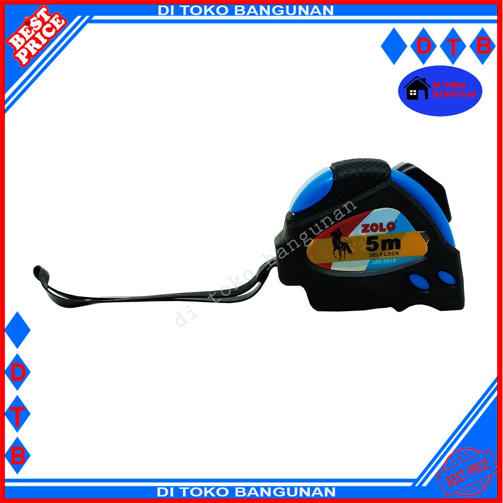 Meteran Tukang 5 Meter Zolo Hongsui Measuring Tape