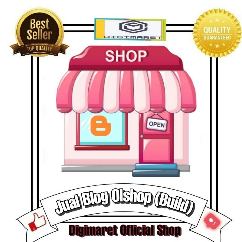 Jual Blog Olshop Rapi dan Elegan