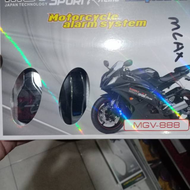 Alarm Mgv / Pengaman Motor / Alarm Remote Motor Merek Mgv