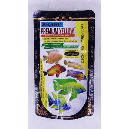 pelet premium yellow akari repack 10gr