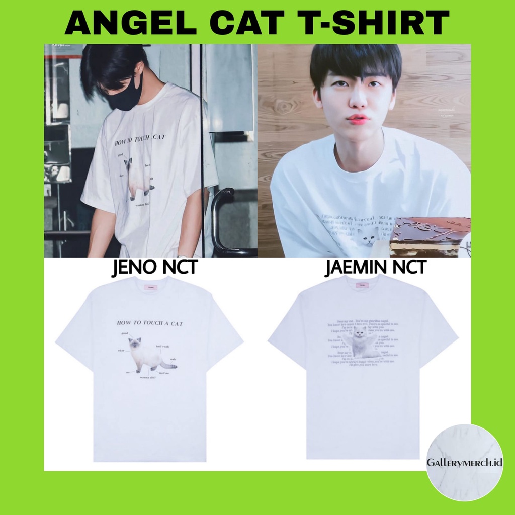 [READY STOCK] JENO JAEMIN CAT T-SHIRT