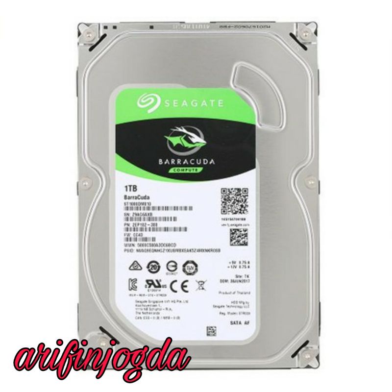 Hardisk 1 TB Pc 3.5 Inch Sata Garansi 1 Tahun