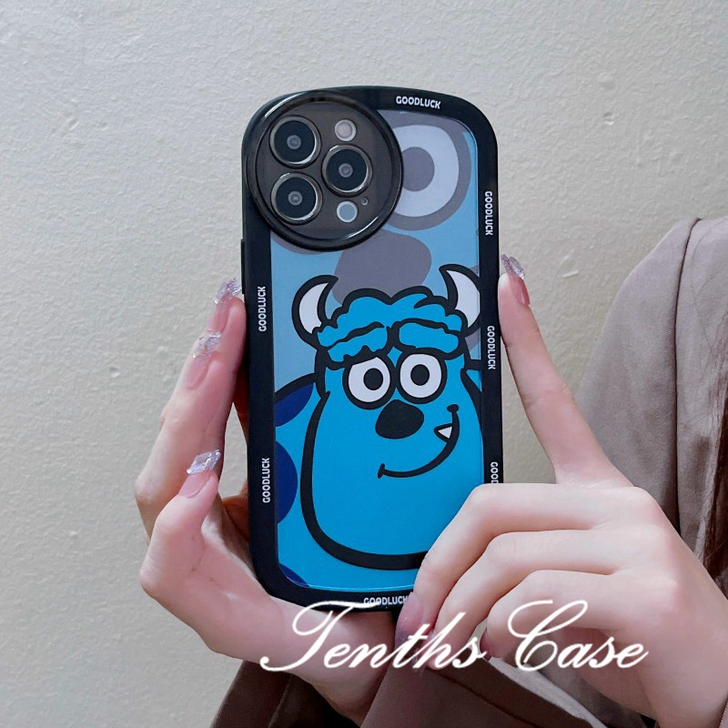 Untuk Realme C53 C55 10 C35 C33 C31 C30 C25Y C21Y C25 C25s C12 C21 C20 C20A C11 C17 9i 7i C15 5i 5s 6i C3 Narzo 50A 50i Monster Setan Kecil Phone Case Lembut Bening Cover
