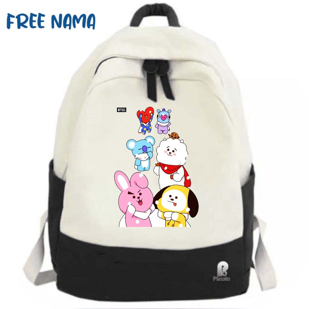 Tas Sekola Anak-anak SD Tas Backpack Bts Bt21