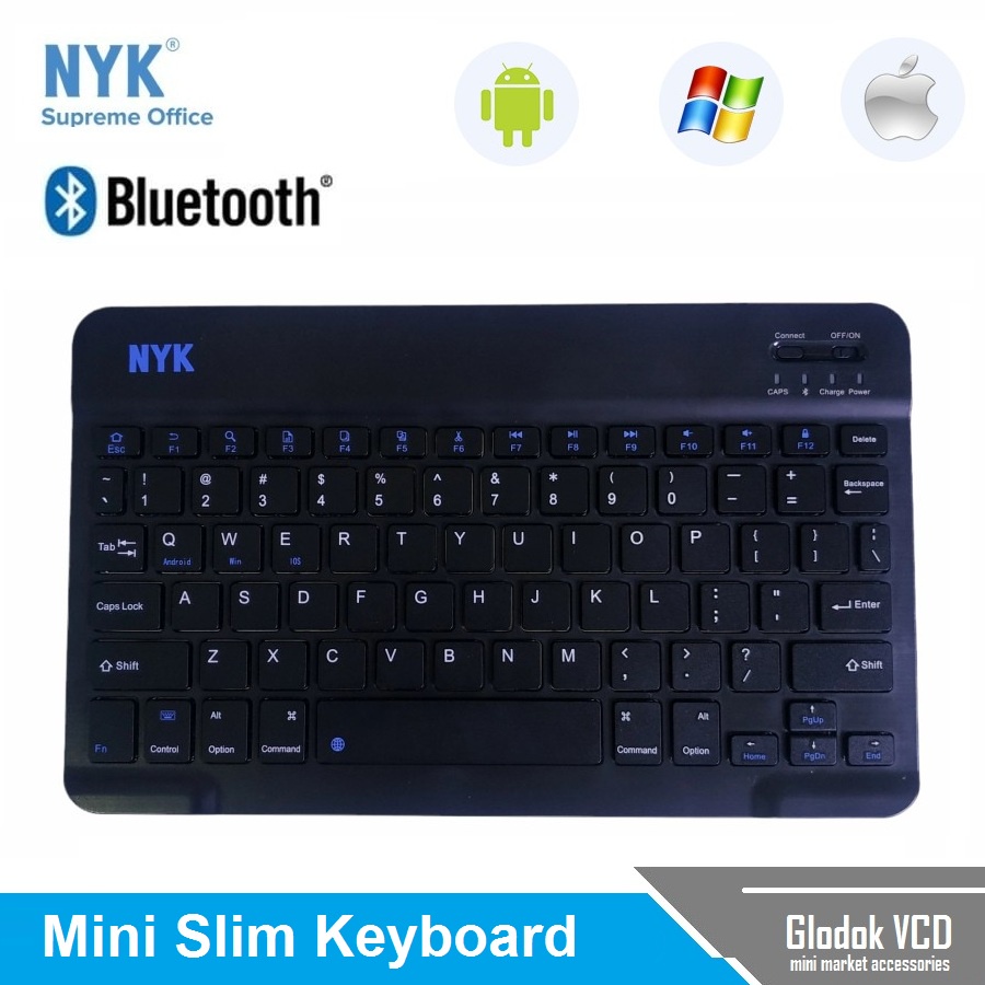 Keyboard Mini Bluetooth NYK BT-90 Slim